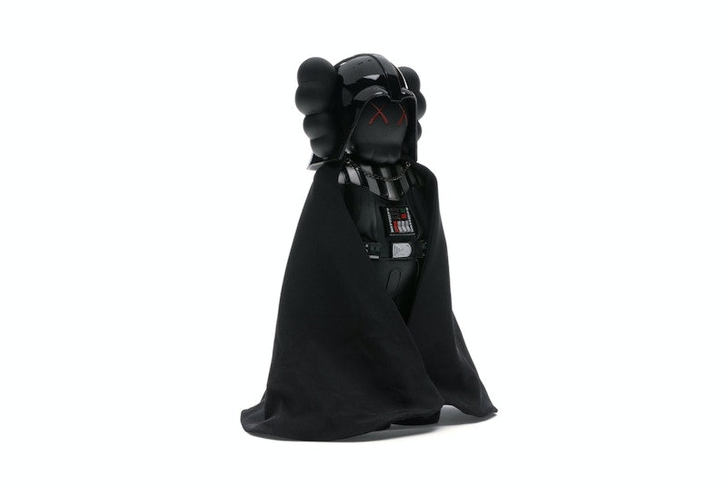 KAWS Star Wars Darth Vader Companion with Cape Vinyl Figure Black