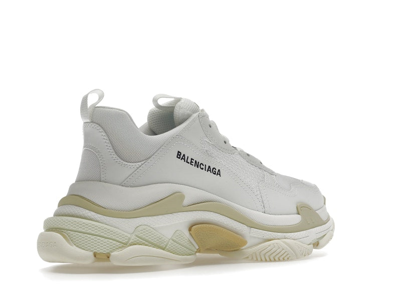 Balenciaga Triple S White Tan