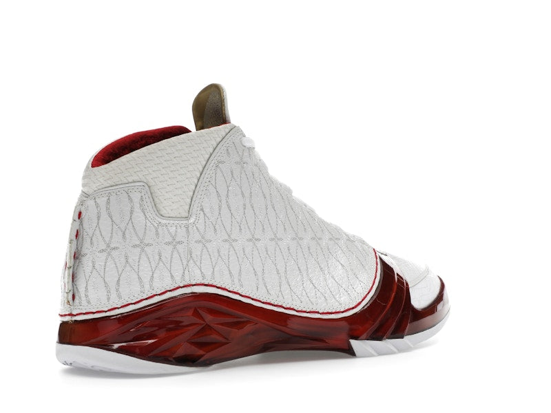 Jordan 23 White Varsity Red
