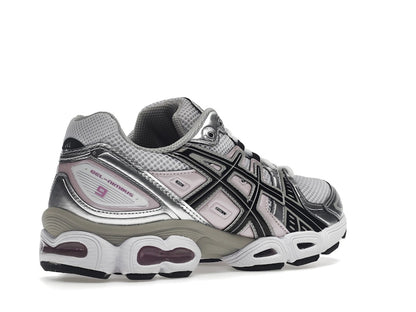 ASICS Gel-Nimbus 9 White Black Light Pink (Women's)