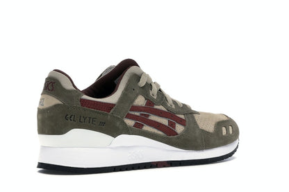 ASICS Gel-Lyte III Patta Birch Burgundy