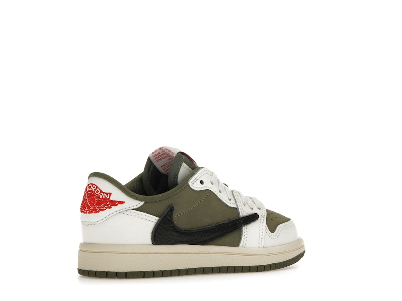 Jordan 1 Retro Low OG SP Travis Scott Medium Olive (PS)