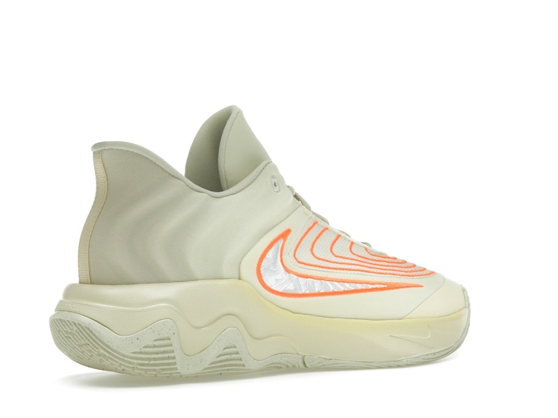 Nike Giannis Immortality 4 Light Khaki Alabaster Total Orange White