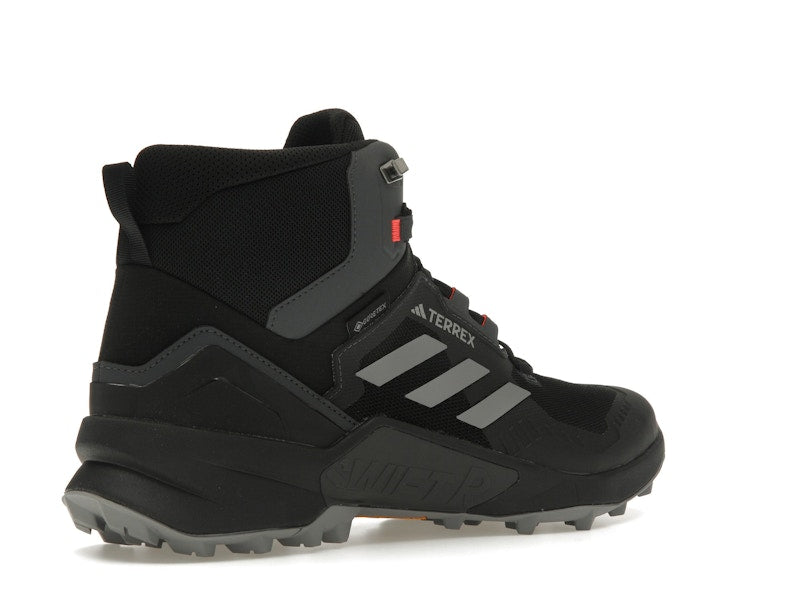 adidas Terrex Swift R3 Mid GTX Core Black Grey Solar Red