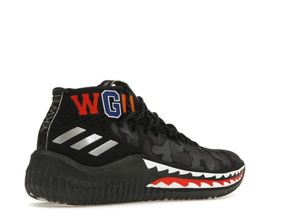 adidas Dame 4 A Bathing Ape Black