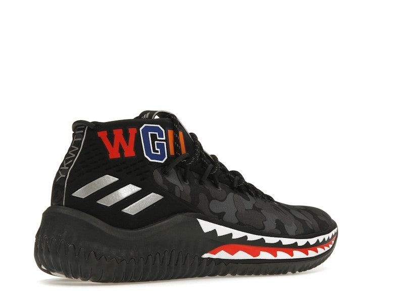 adidas Dame 4 A Bathing Ape Black