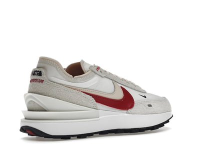 Nike Waffle One SE Sail Pearl White Black Gym Red (Women's)