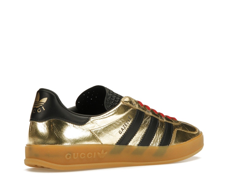 adidas x Gucci Gazelle Metallic Gold