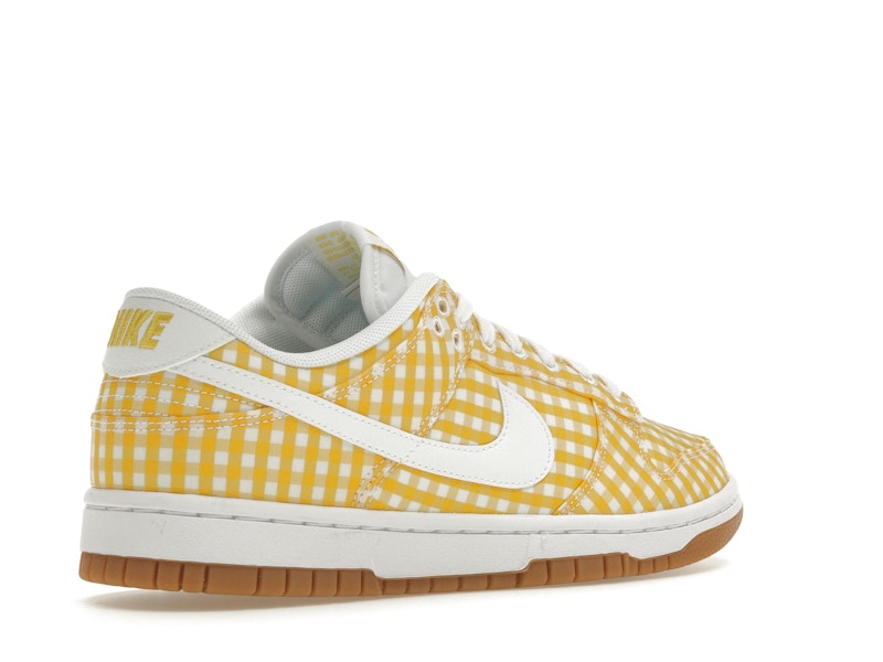 Nike Dunk Low Yellow Gingham (Women's)
