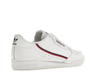adidas Continental 80 White Scarlet Navy