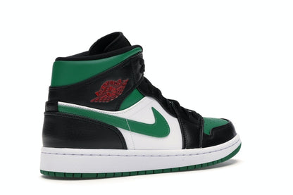 Jordan 1 Mid Green Toe