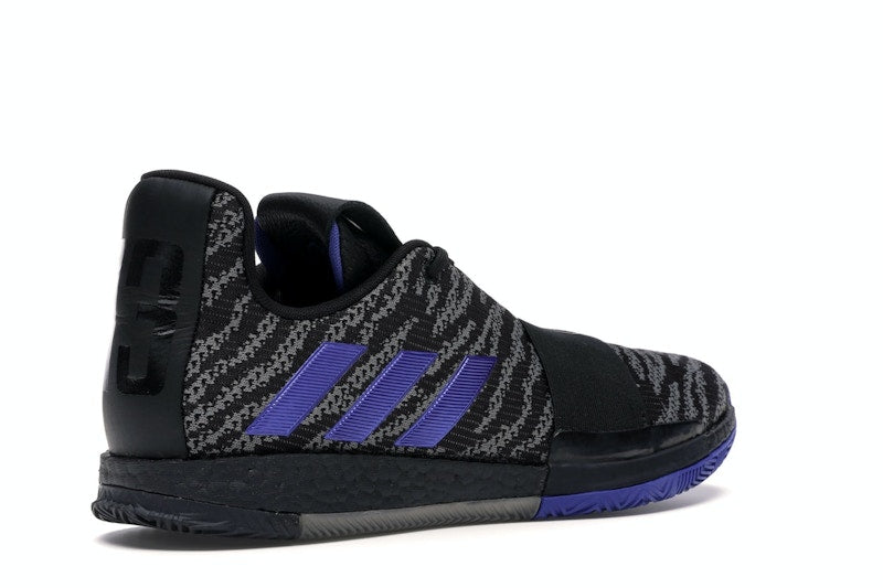adidas Harden Vol. 3 Core Black Active Blue