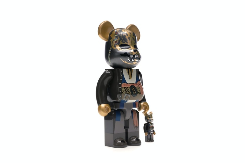 Bearbrick Jack Sparrow (Dead Men Tell No Tales Ver.) 100% & 400% Set Brown