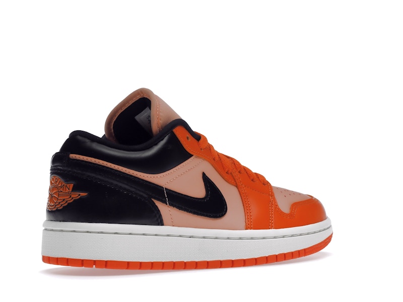 Jordan 1 Low Orange Black (Women's)