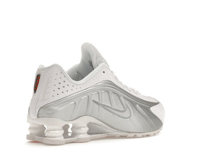 Nike Shox R4 White Metallic Silver (Women's)