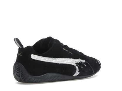 Balenciaga x Puma Speedcat Suede Distressed Black White