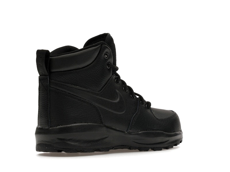 Nike Manoa Leather Triple Black (GS)