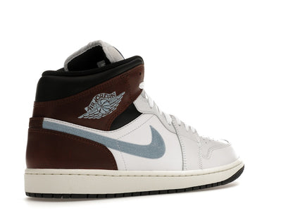 Jordan 1 Mid SE Brown Blue Grey