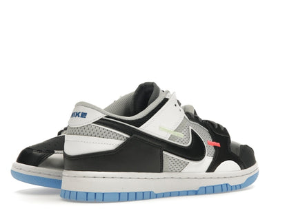 Nike Dunk Low Scrap Black Neutral Grey University Blue White