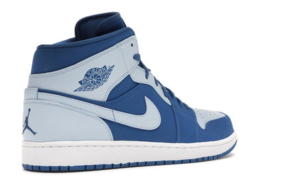 Jordan 1 Retro Mid Team Royal Ice Blue