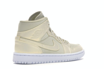 Jordan 1 Mid Goose Feather Yellow (Women's)