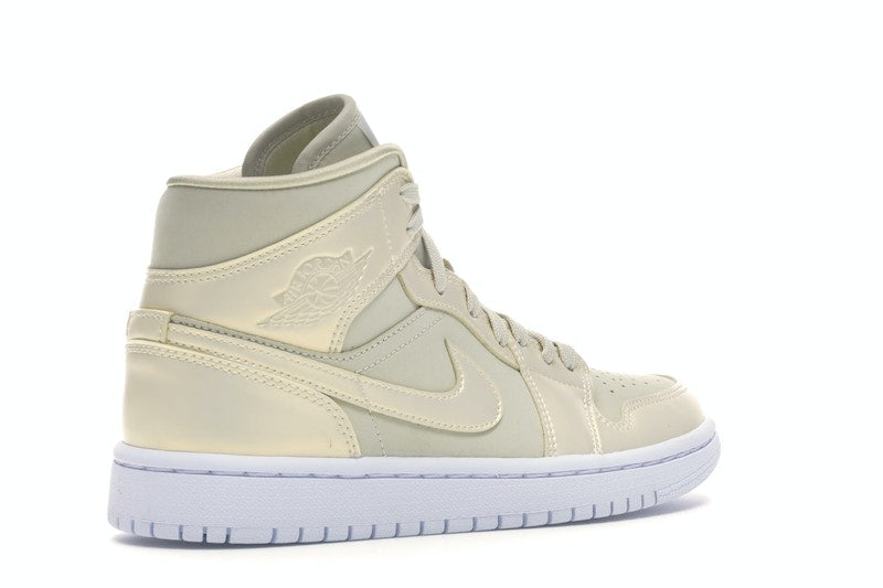 Jordan 1 Mid Goose Feather Yellow (Women's)