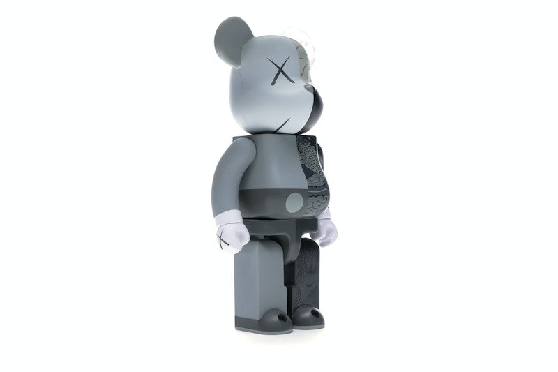 KAWS Bearbrick Dissected 400% Grey