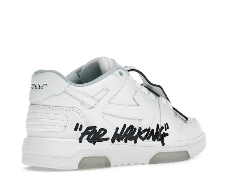 OFF-WHITE Out Of Office OOO Low Tops For Walking White