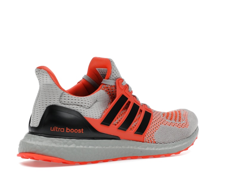 adidas Ultra Boost 1.0 Core Black Impact Orange Grey Two
