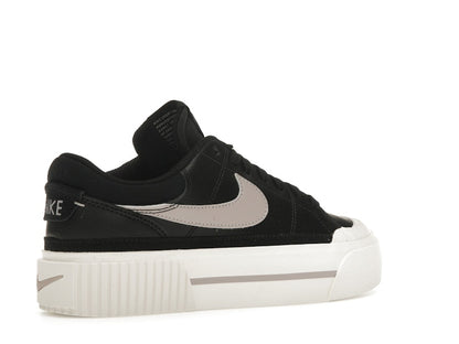 Nike Court Legacy Lift Black Sail Platinum Violet (Women's)