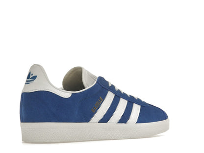 adidas Gazelle Blue Cloud White Gold Metallic