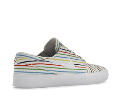 Nike SB Zoom Stefan Janoski Canvas Multi-Color Pinstripes
