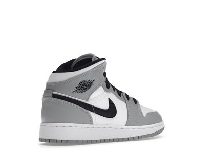 Jordan 1 Mid Light Smoke Grey (GS)