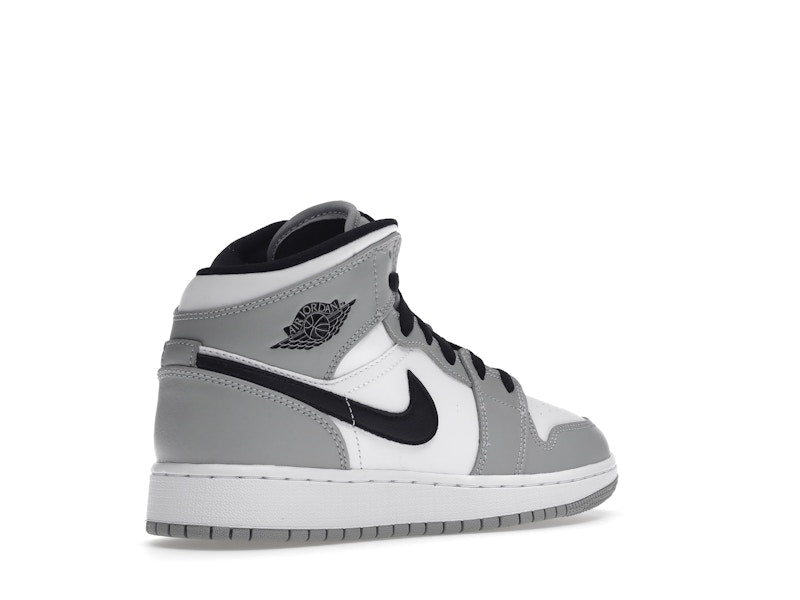 Jordan 1 Mid Light Smoke Grey (GS)