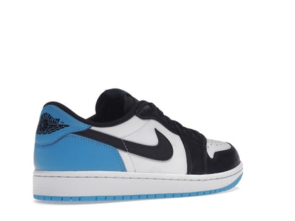 Jordan 1 Retro Low OG Black Dark Powder Blue