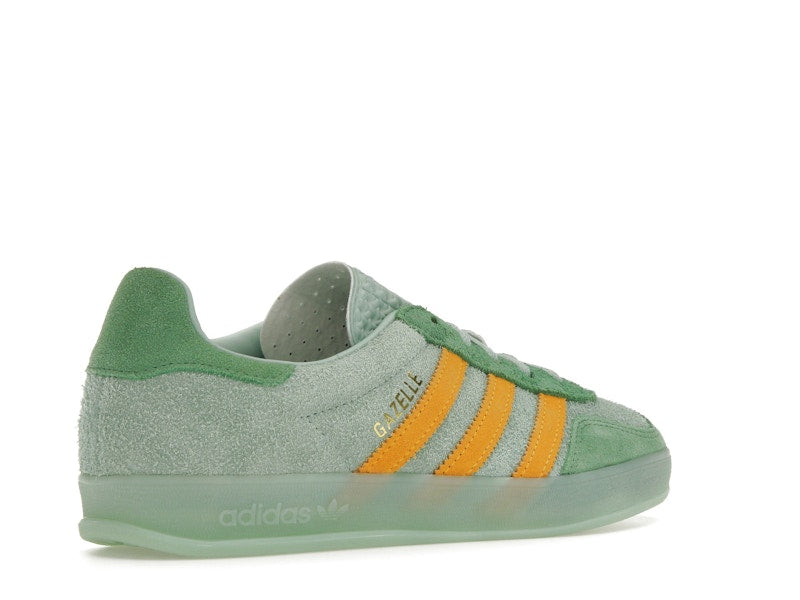adidas Gazelle Indoor Hazy Green Crew Yellow (Women's)