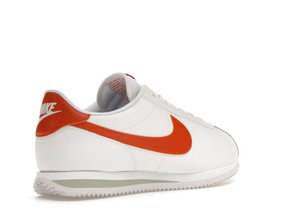 Nike Cortez White Campfire Orange