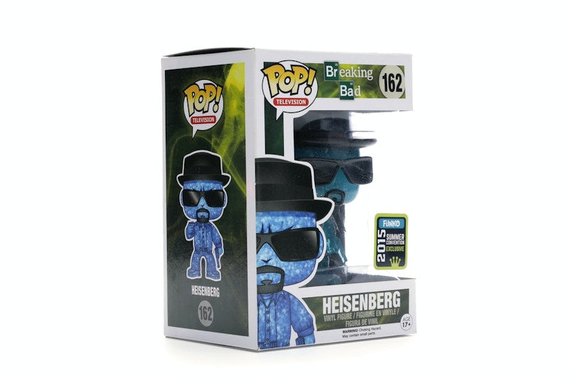 Funko Pop! Television Breaking Bad Heisenberg (Blue Crystal) Summer Convention Exclusive Figure #162