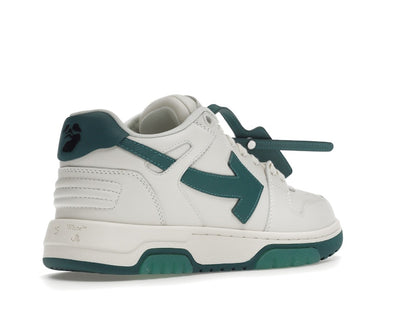 OFF-WHITE Out Of Office OOO Low Tops White Green (FW22)