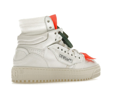 OFF-WHITE Off Court 3.0 Leather Canvas White White Orange (Women's)