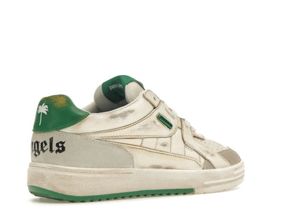 Palm Angels Palm University Vintage Sneaker White Green