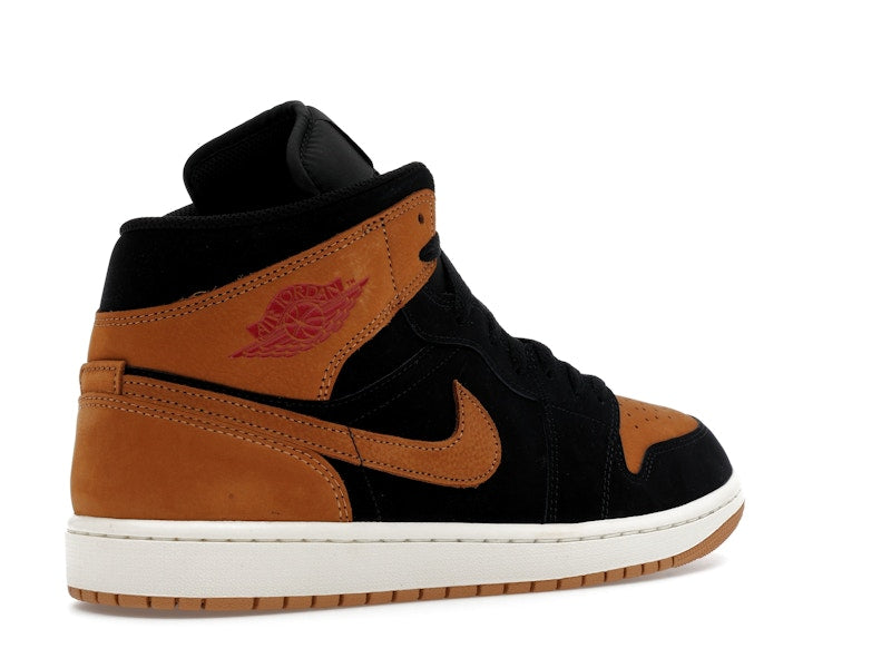 Jordan 1 Mid SE Black Flax