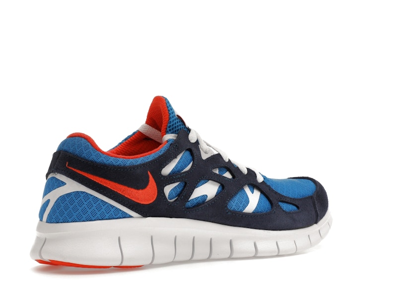 Nike Free Run 2 Light Photo Blue Orange