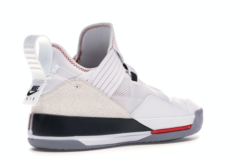 Jordan XXXIII SE White Gym Red Black