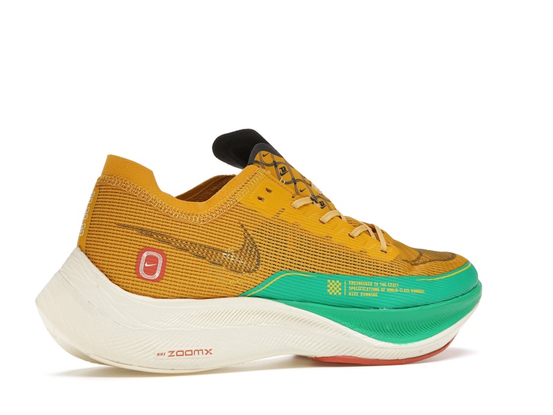 Nike ZoomX Vaporfly Next% 2 1972 Dark Sulfur Stadium Green