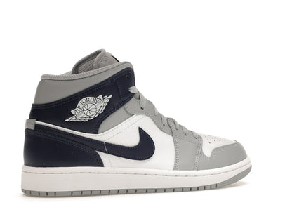 Jordan 1 Mid Wolf Grey Midnight Navy