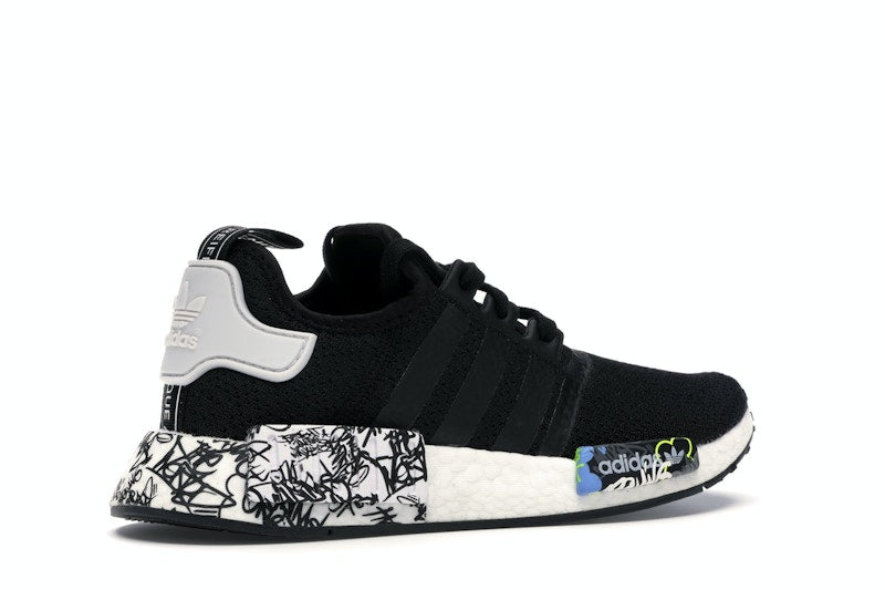 adidas NMD R1 Black Graffiti