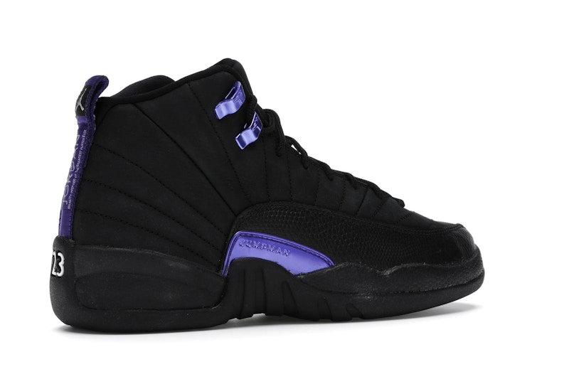 Jordan 12 Retro Black Dark Concord (GS)