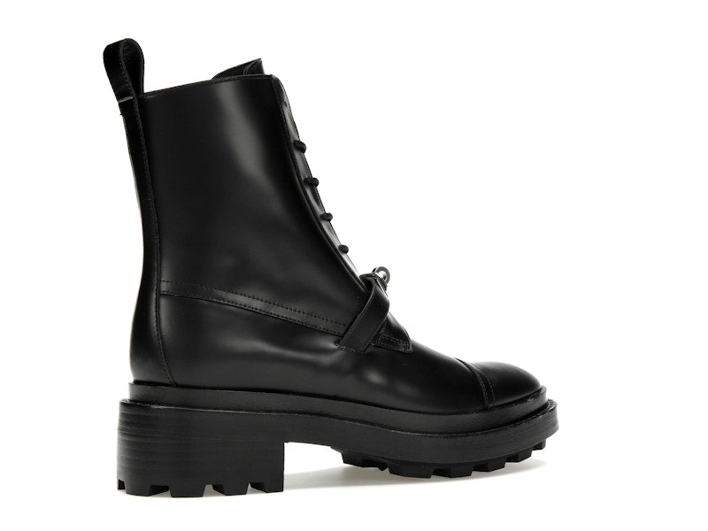 Hermes Funk Ankle Boot Noir Calfskin Leather