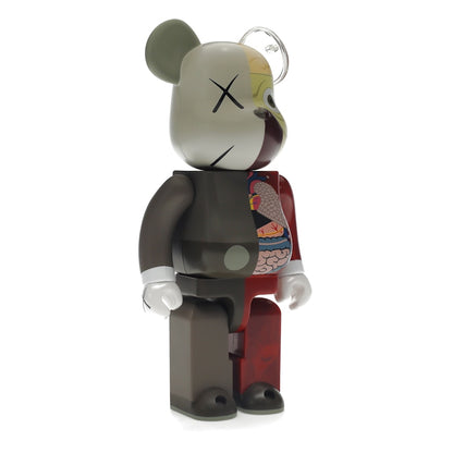 KAWS Bearbrick Dissected 400% Brown
